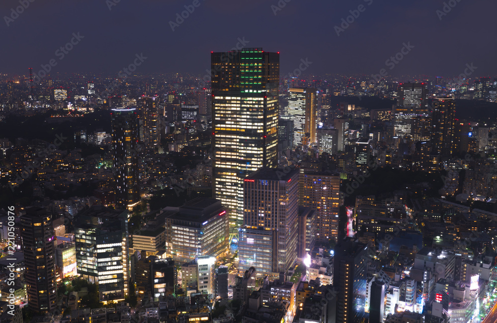 東京夜景・六本木　