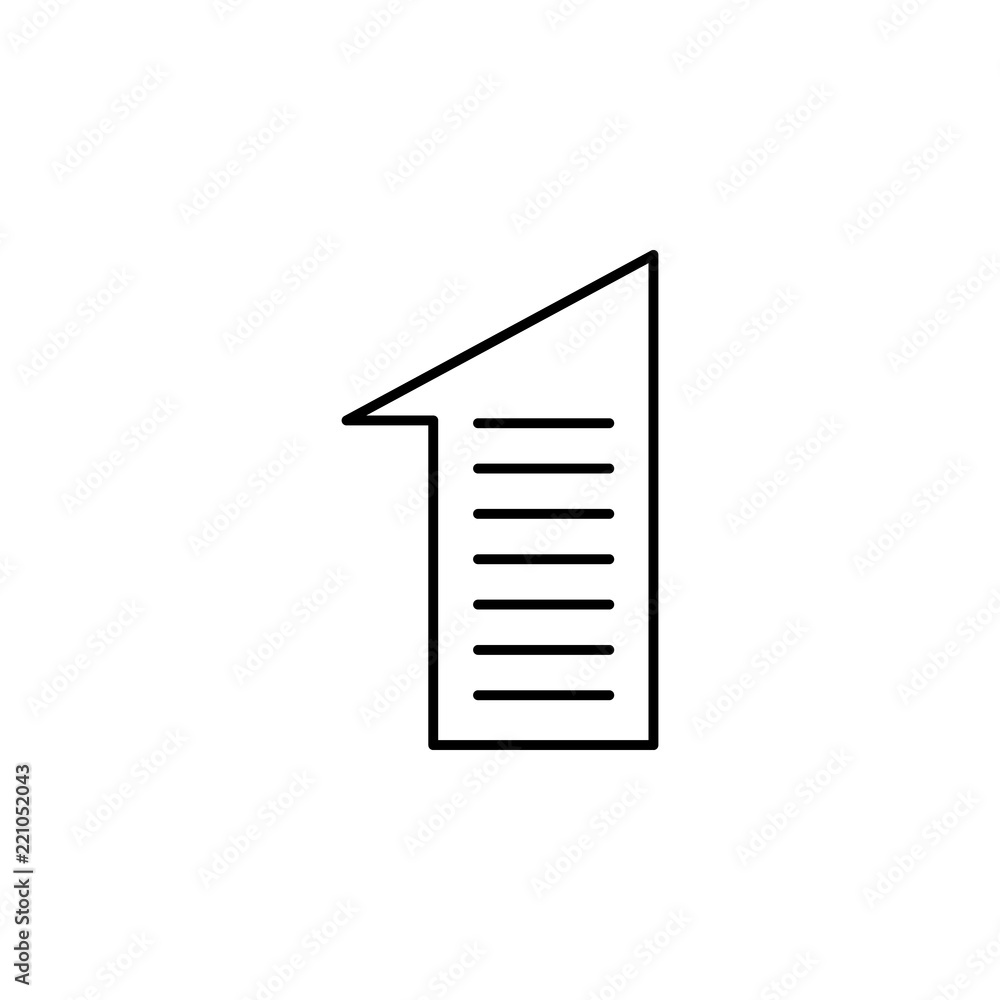 building contract icon. Element of business icon for mobile concept and web apps. Thin line building contract icon can be used for web and mobile building contract icon. Element of business icon for mobile concept and web apps. Thin line building contract icon can be used for web and mobile