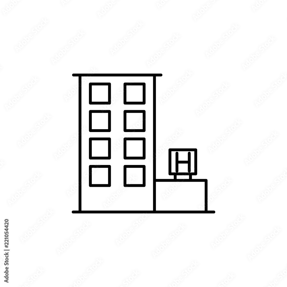 kiosk icon. Element of building and landmark outline icon for mobile concept and web apps. Thin line kiosk icon can be used for web and mobile kiosk icon. Element of building and landmark outline icon for mobile concept and web apps. Thin line kiosk icon can be used for web and mobile