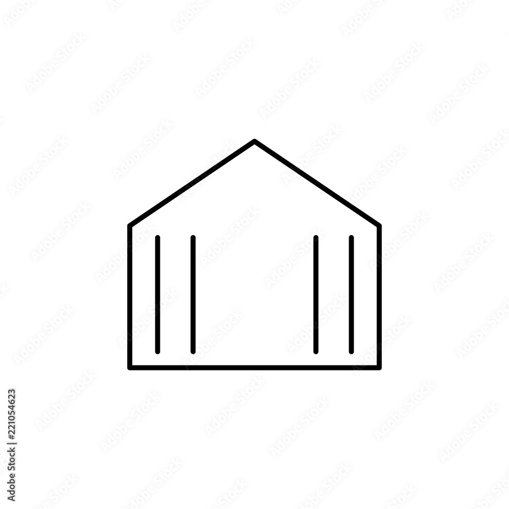 museum icon. Element of building and landmark outline icon for mobile concept and web apps. Thin line museum icon can be used for web and mobile museum icon. Element of building and landmark outline icon for mobile concept and web apps. Thin line museum icon can be used for web and mobile