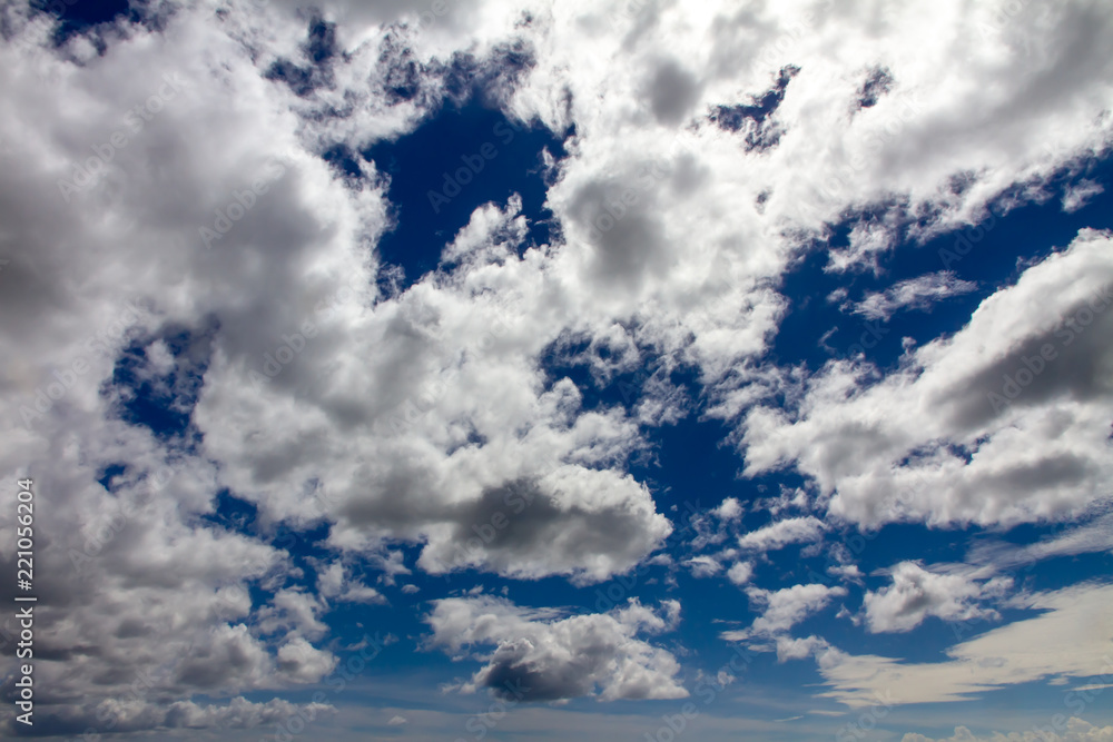 Fototapeta premium 青い空と雲