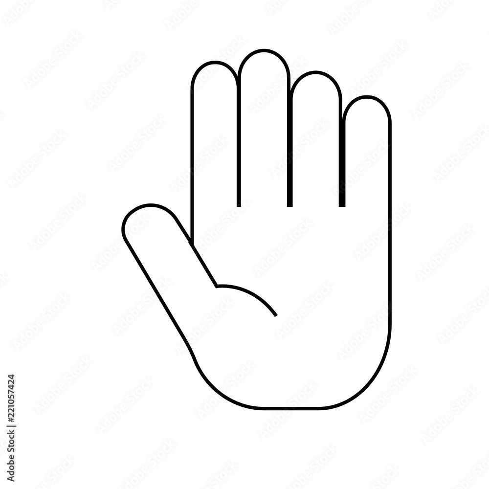 Obraz premium Abstract hand Expression