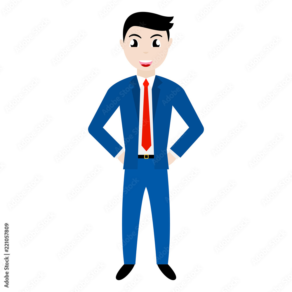 Cartoon Businessman character