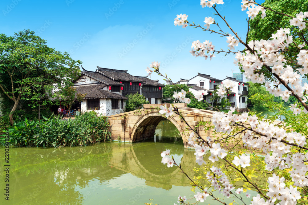 Historic scenic old town Wuzhen, China