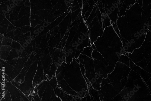 Pattern on black marble texture