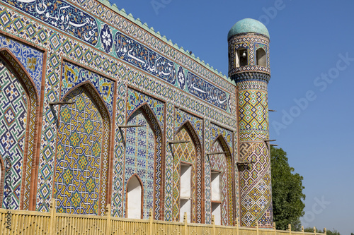 The Khudayar Khan Palace is the most popular landmarks of Fergana Valley. Kokand, Uzbekistan. photo