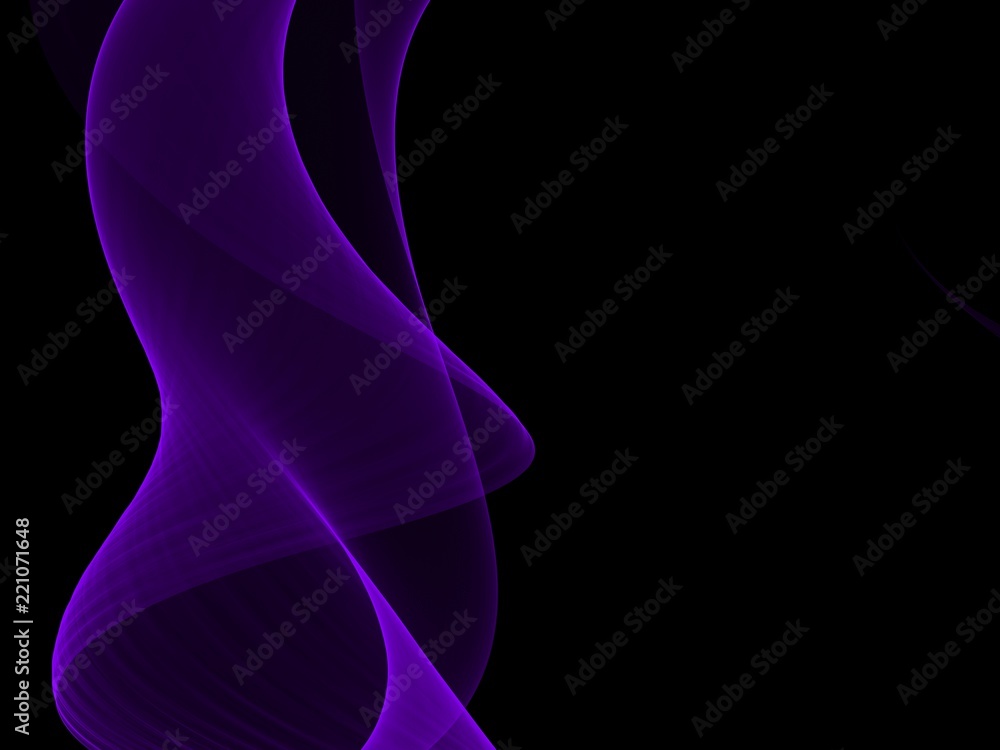 Fototapeta premium Abstract Soft Color Violet Wave Background 