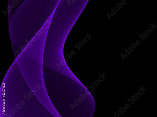  Abstract Soft Color Violet Wave Background 