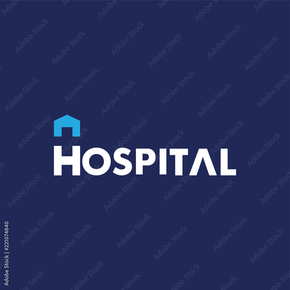 hospital logo design template