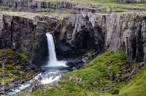 Small Waterfall - Seydisfjordur  Iceland