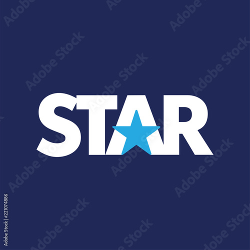 star logo design vector template