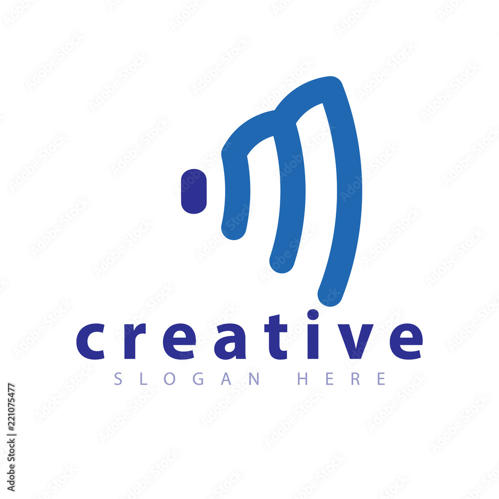 Signal Line Logo icon vector template Signal Line Logo icon vector template