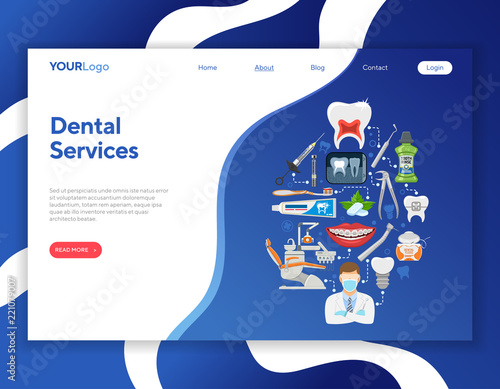 Dental Services Infographics
