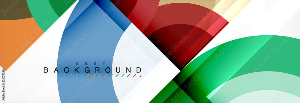 Vector circle abstract background Vector circle abstract background