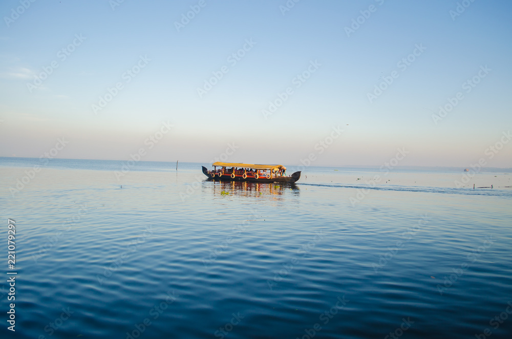 House Boat in Vembanadu lake