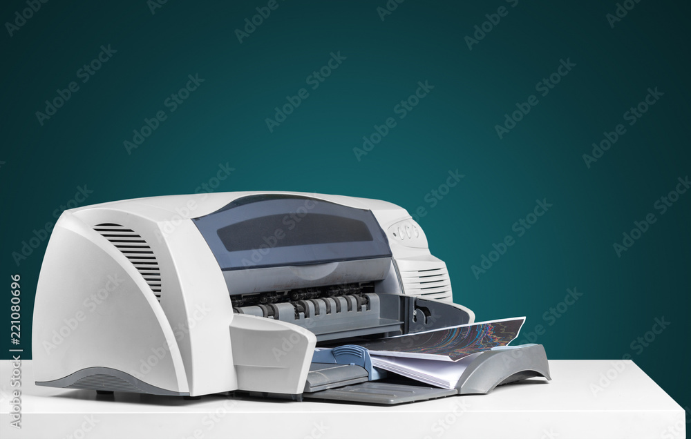 Printer, copier, scanner. Office table Printer, copier, scanner. Office table