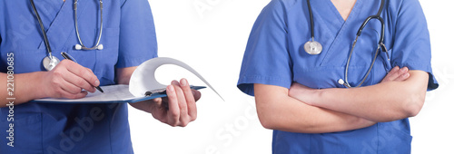 Hand of doctor