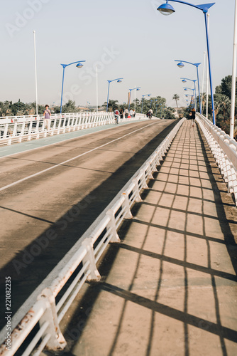 Bridge in Sevilla, Spain.
