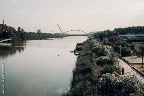 River in Sevilla, Spain.