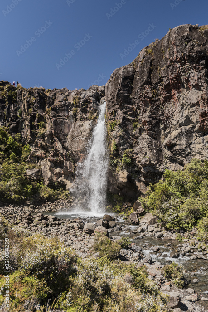 Fototapeta premium Tongariro National Park - Waterfall