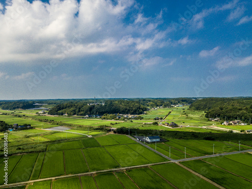 Agriculture landscape in Ibaraki of Japan_27