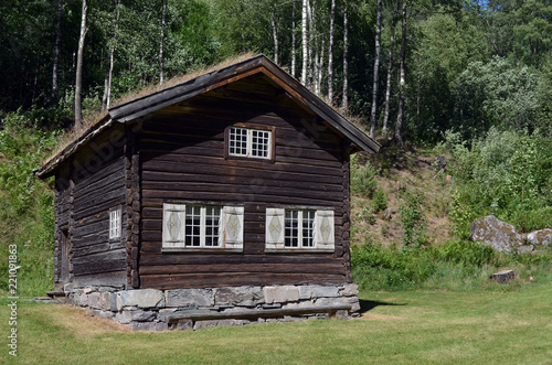 Norwegian Folk architecture.    Rjukan Norway  