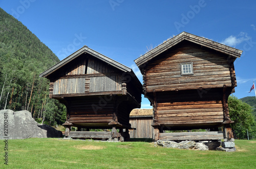 Norwegian Folk architecture. , Rjukan,Norway 