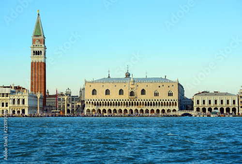 Venedig, Campanile, Dogenpalast, Canale Grande © Stefan
