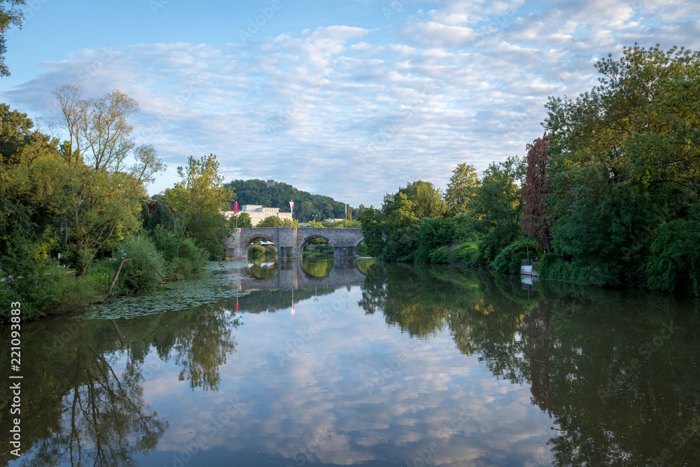 The river Lahn, Wetzlar, Germany