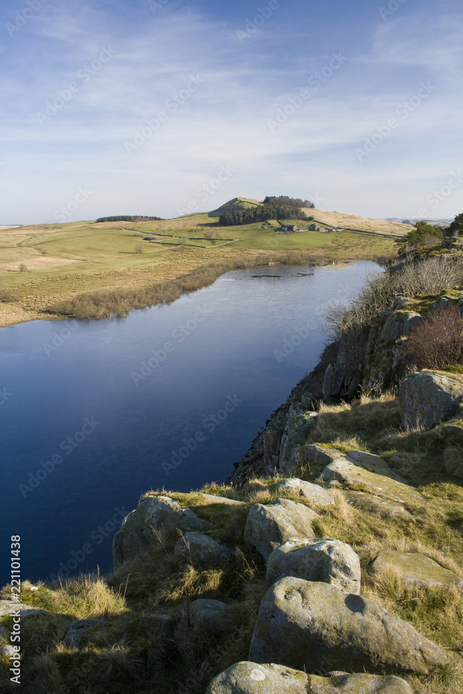 Crag Lough on Hadrian's Wall