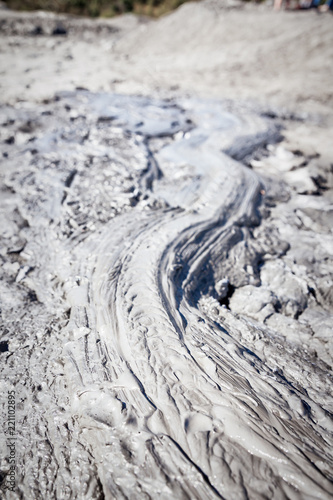 Mud volcano 'Shugo' at Krasnodar state, Russia photo