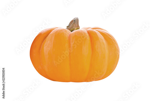 Pumpkin isolated on white background.