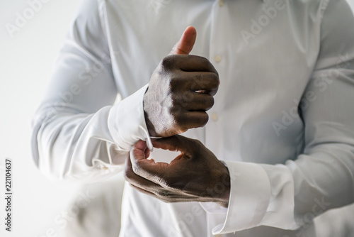 attractive black man