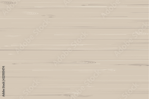 Wood plank pattern and texture for background. Vector.