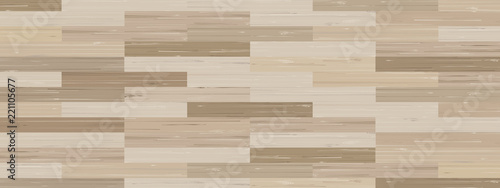 Wood plank pattern and texture for background. Vector.