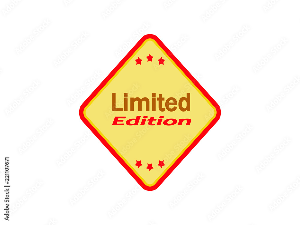 Limited edition Limited edition