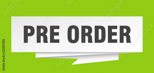 pre order