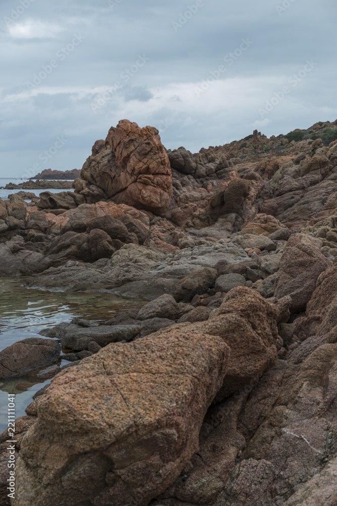 the rocks of isola rossa sardinia the rocks of isola rossa sardinia