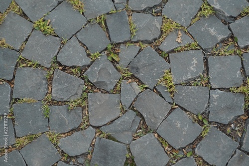 Just stone pavement
