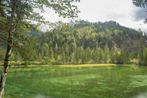 Schiederweiher, beautiful lake in Austria near Hinterstoder photo