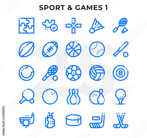 Dashed Outline Icons Pack for UI. Pixel perfect thin line vector icon set for web design and website application.