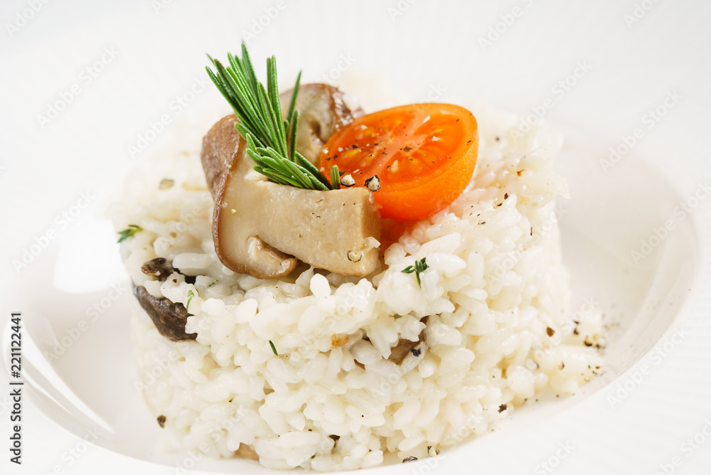rice with mushrooms rice with mushrooms