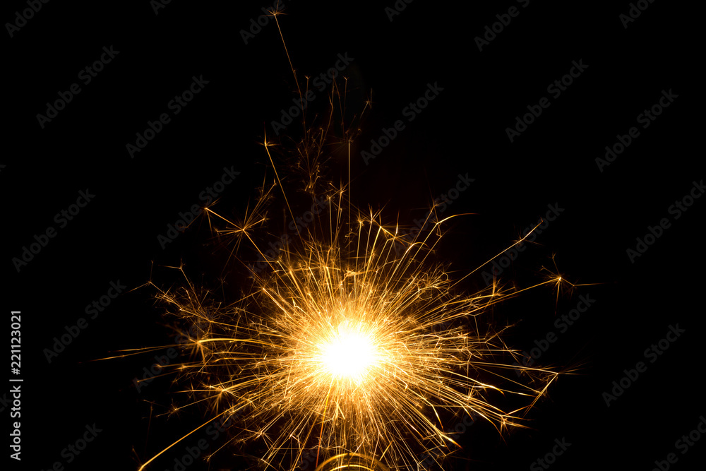 The beautiful sparklers