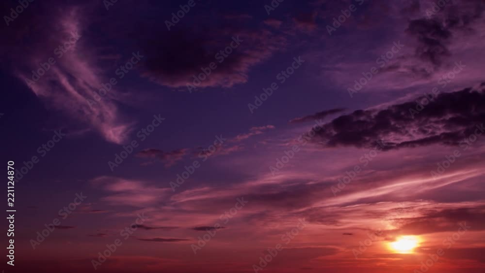 Timelapse sun sunset cloud Timelapse sun sunset cloud