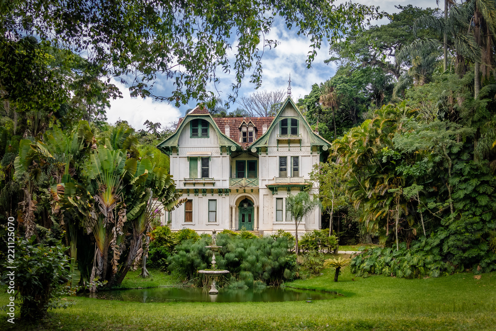 Ipiranga House or Tavares Guerra Mansion - Petropolis, Rio de Janeiro, Brasil Ipiranga House or Tavares Guerra Mansion - Petropolis, Rio de Janeiro, Brasil