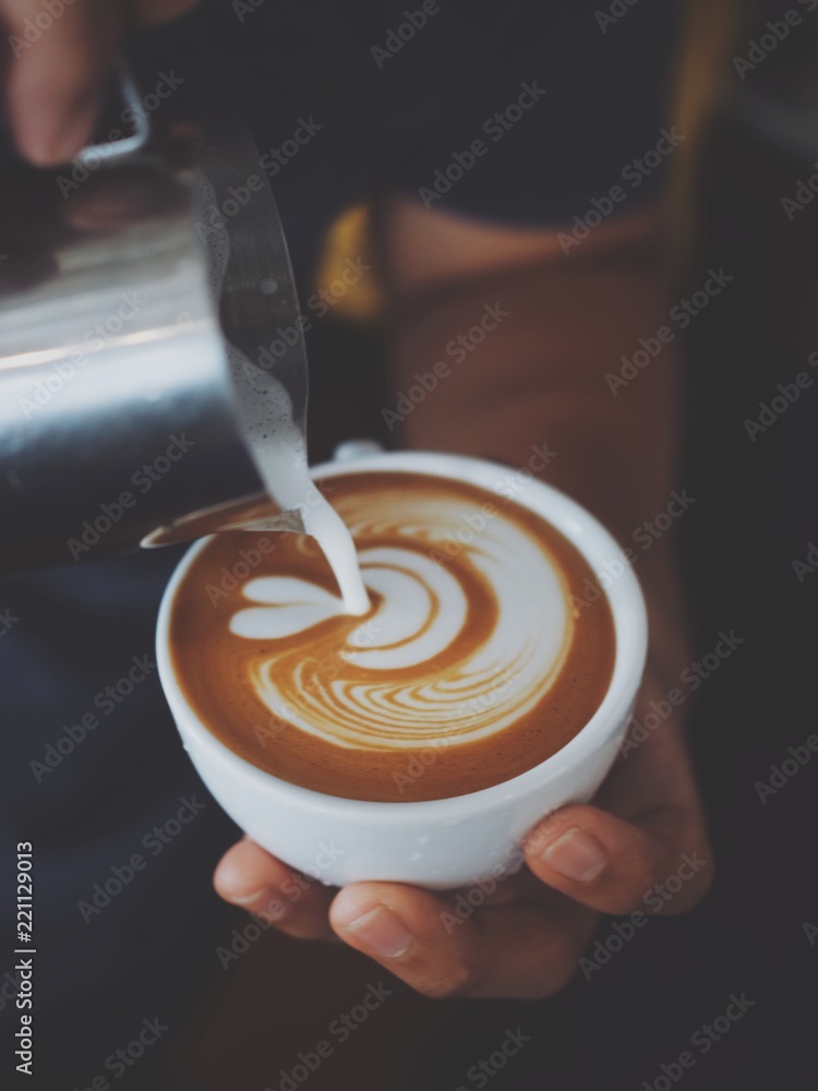 Coffee in coffee shop cafe Coffee in coffee shop cafe