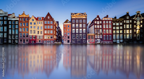 Maisons typiques d'Amsterdam photo