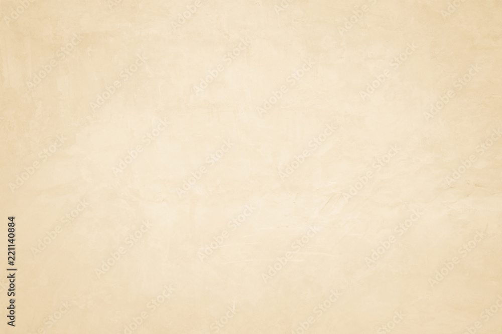 Obraz premium Cream concreted wall for interiors texture background.