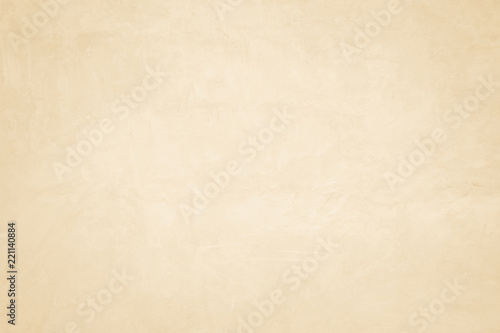 Cream concreted wall for interiors texture background.