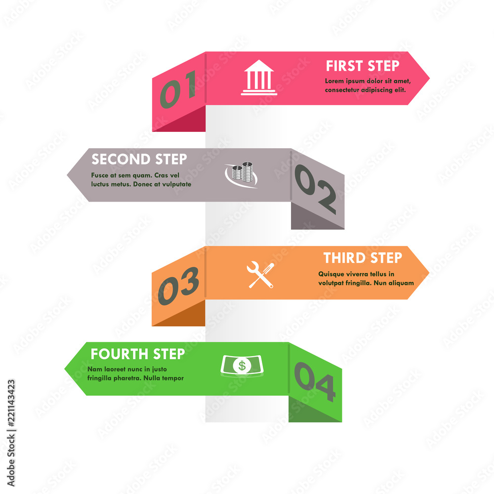Abstract algorythm of business actions Vector illustration Abstract algorythm of business actions Vector illustration